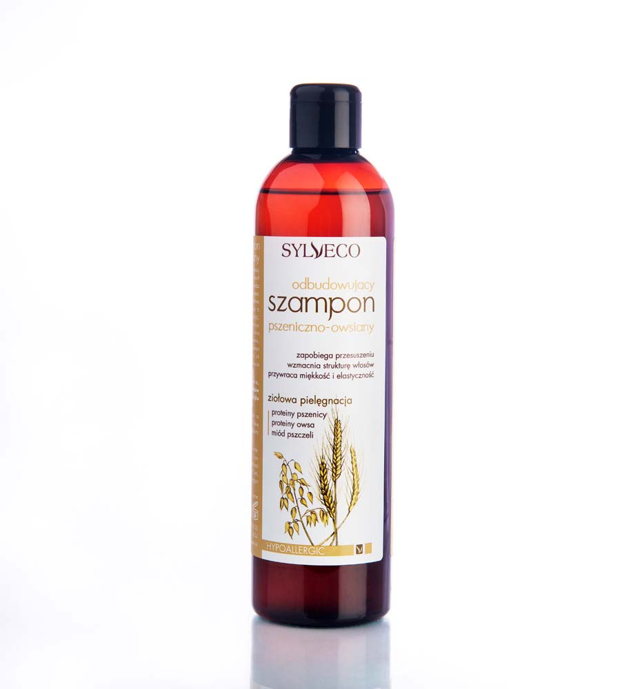 Odbudowujący szampon pszeniczno-owsiany Sylveco | 300ml