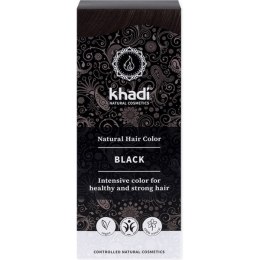 Henna naturalna - Czarna, 100 g Khadi