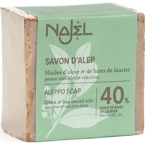Mydło Aleppo 40% oleju laurowego, 185 g Najel