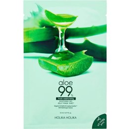 Aloesowa maseczka do twarzy w płachcie - Aloe 99% Soothing Gel Gelee, 23 ml Holika Holika