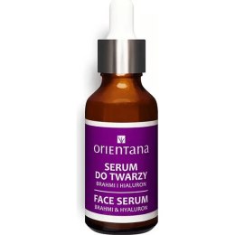 BIO serum do twarzy - Brahmi i kwas hialuronowy, 30 ml Orientana