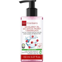 Micelarny żel do mycia twarzy i demakijażu, 150 ml GoCranberry