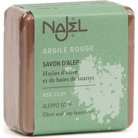 Mydło Aleppo - Czerwona glinka, 100 g Najel