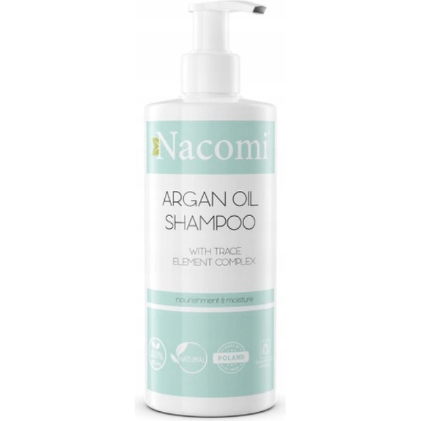 Szampon do włosów z olejem arganowym, 250 ml Nacomi