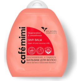 Balsam do włosów - Regeneracja i gładkość, 250 ml Cafe Mimi