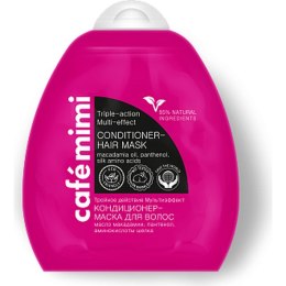 Balsam-maska do włosów - Potrójne działanie Multiefekt, 250 ml Cafe Mimi