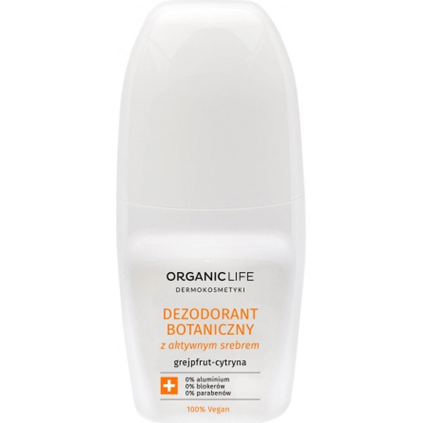 Dezodorant botaniczny z aktywnym srebrem - grejpfrut cytryna, 50 ml Organic Life