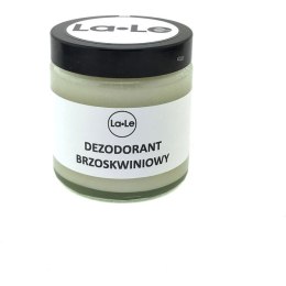 Dezodorant ekologiczny w kremie - Brzoskwinia, 120 ml La-Le Kosmetyki