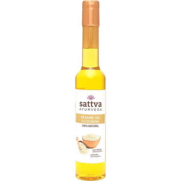 Naturalny olej sezamowy, 500 ml Sattva Ayurveda