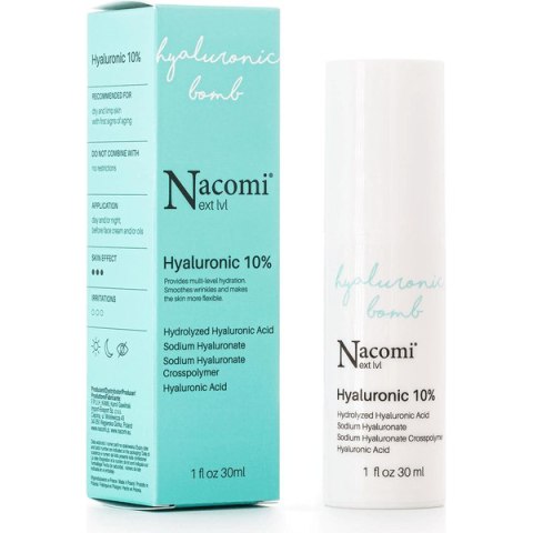 Next level - Serum kwas hialuronowy 10%, 30 ml Nacomi