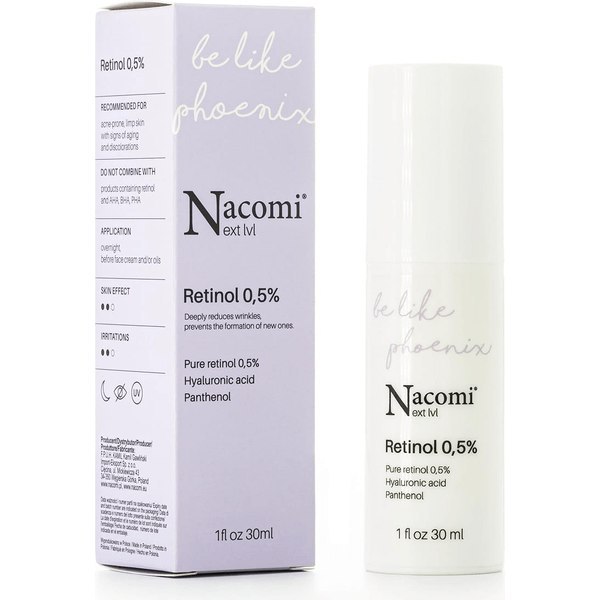 Next level - Serum retinol 0,5%, 30 ml Nacomi