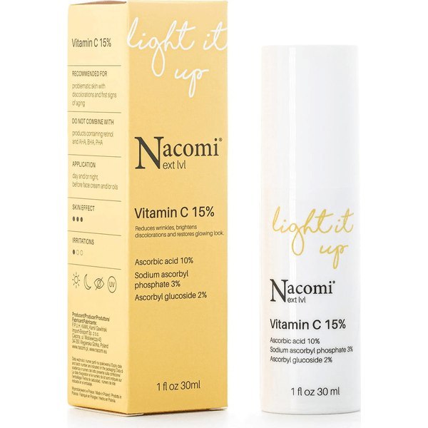 Next level - Serum witamina C 15%, 30 ml Nacomi