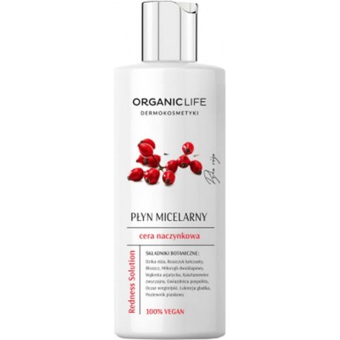 Płyn micelarny do cery naczynkowej - Redness Solution, 200 g Organic Life