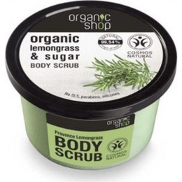 Scrub do ciała - Trawa Cytrynowa, 250 ml Organic Shop