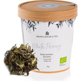 White Peony - indyjska organiczna biała herbata, 30 g Brown House & Tea