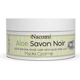 Aloe Savon Noir - Aloesowe czarne mydło z sokiem z aloesu, 125 g Nacomi