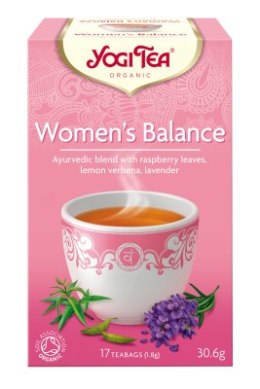 Herbata dla Kobiet BIO - Rónowaga (17 x 1,8 g) 30,6 g - YOGI TEA