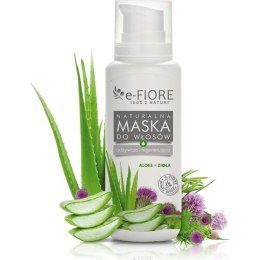 Maska do włosów odżywczo-regenerująca - Aloes i zioła, 200 ml E-FIORE