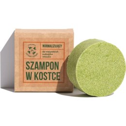 CZTERY SZPAKI - Normalizujący szampon w kostce - rozmaryn i mandarynka 75 g