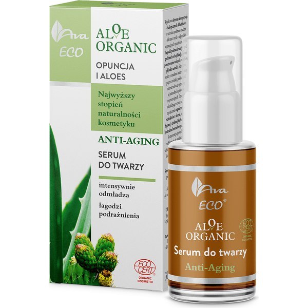 Aloe Organic - Serum do twarzy anti-aging, 30 ml AVA Laboratorium