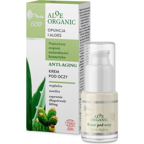 Aloe Organic - Krem pod oczy anti-aging, 15 ml AVA Laboratorium