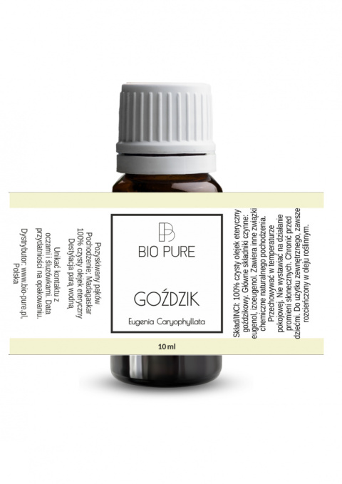 Olejek eteryczny Goździkowy BIO PURE 10 ml