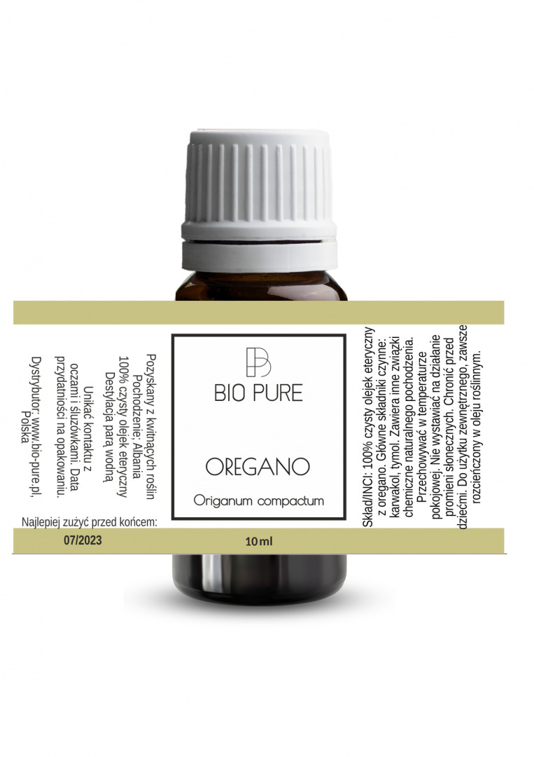 Oregano - Olejek eteryczny BIO PURE | 10 ml