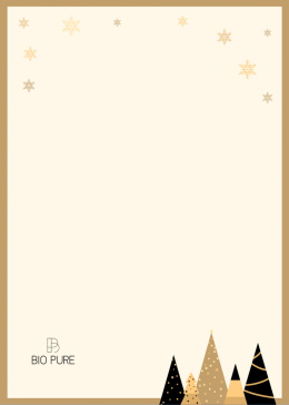 Kartka na Życzenia Świąteczna - Gold Christmas
