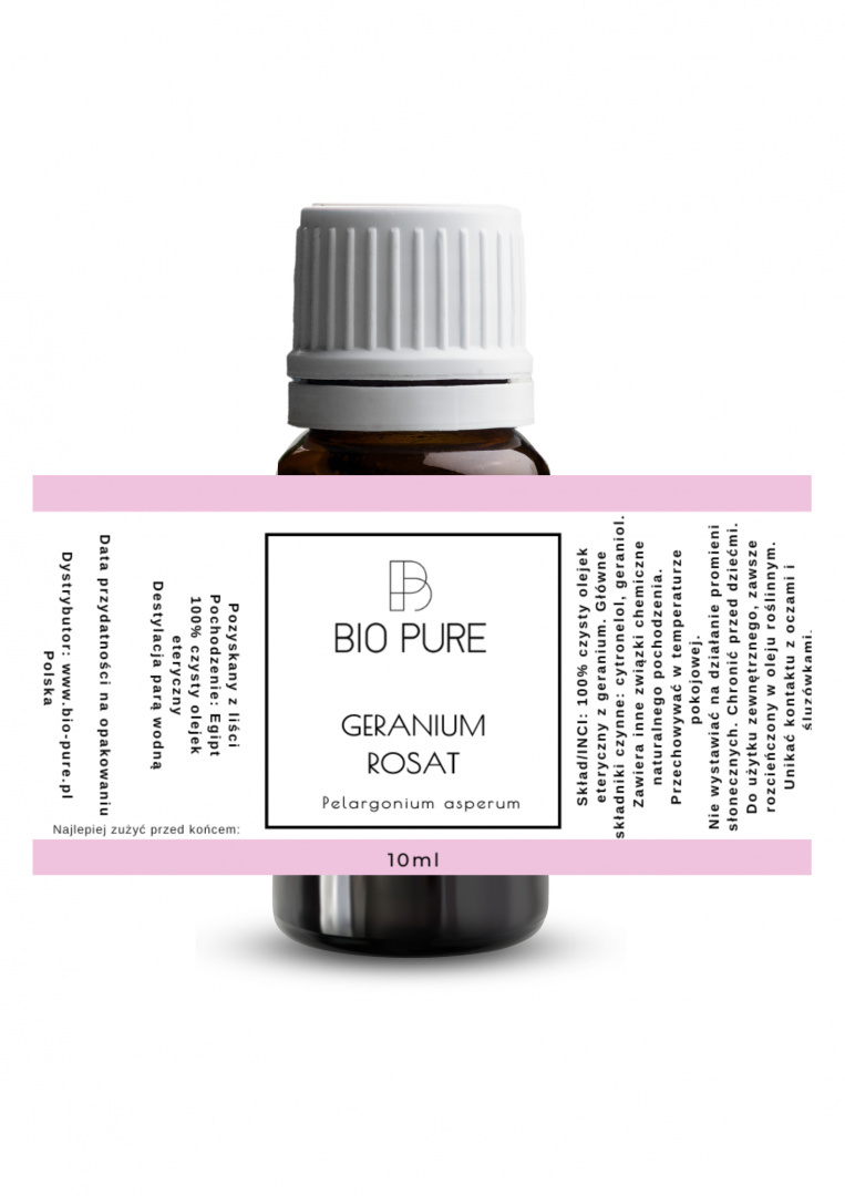 Geranium - Olejek eteryczny BIO PURE | 10 ml