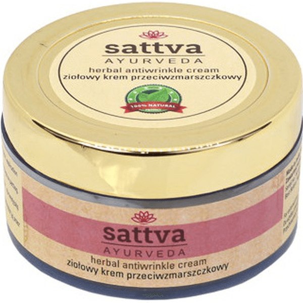 Krem do twarzy przeciwzmarszczkowy, 50 g Sattva Ayurveda