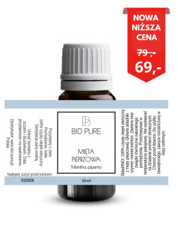 Olejek eteryczny Mięta Pieprzowa BIO PURE 10 ml