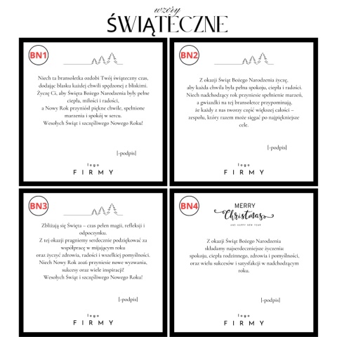 Bransoletka Świąteczna z dedykacją - Księżycowa Gwiazdka | byNADI