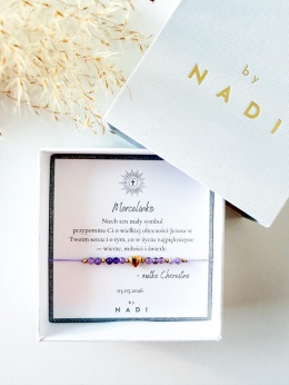 bransoletka komunijna dla dziewczynki