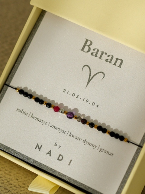 Bransoletka znak zodiaku Baran No3 - byNADI