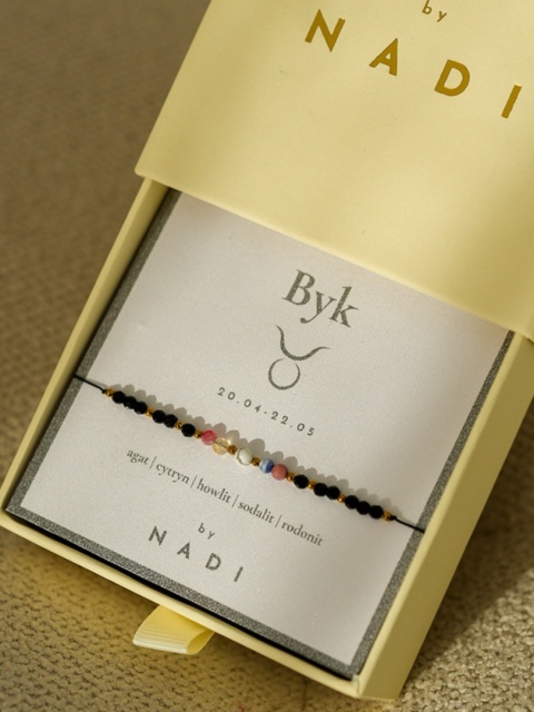 Bransoletka znak zodiaku Byk No3 - byNADI