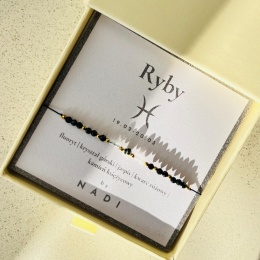 Bransoletka znak zodiaku Ryby No3 - by NADI