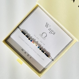 Bransoletka znak zodiaku Waga No3 - NADI