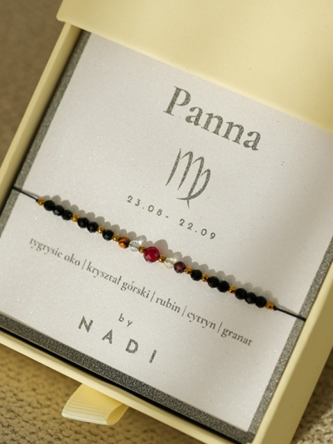 Bransoletka znak zodiaku Panna No3 - NADI