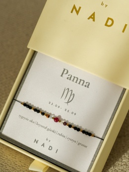 Bransoletka znak zodiaku Panna No3 - byNADI