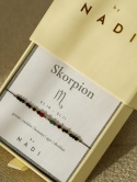 Bransoletka znak zodiaku Skorpion No3 - byNADI