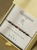 Bransoletka znak zodiaku Skorpion No3 - byNADI