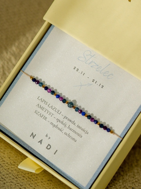 Bransoletka znak zodiaku Strzelec No2 - byNADI