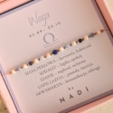 Bransoletka znak zodiaku WAGA No2 - NADI