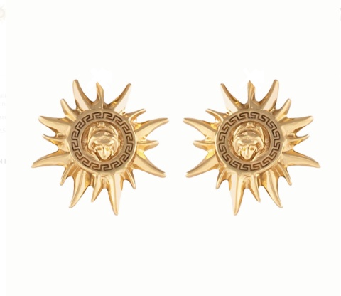 Kolczyki greckie słońca by Klaudia Nieścior