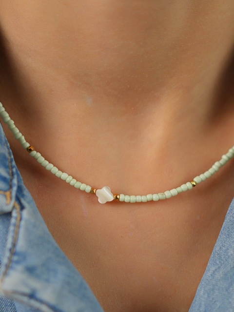 Naszyjnik Candy Green - dla dziewczynki | byNADI