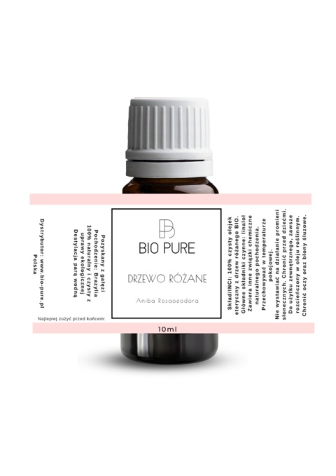 Olejek eteryczny Drzewo Różane Bio – Aniba rosaeodora - BIO PURE