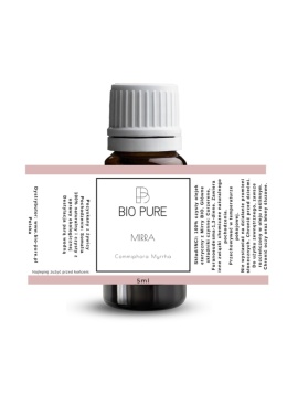 Mirra Bio olejek eteryczny ekologiczny  Mirra Commiphora myrrha BIO PURE