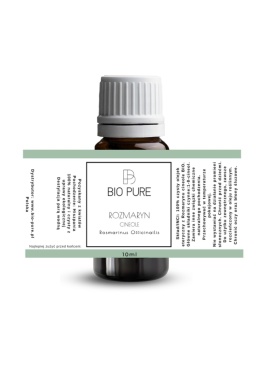 Olejek eteryczny Rozmaryn Cineol Bio – Aniba rosaeodora – BIO PURE 10 ml