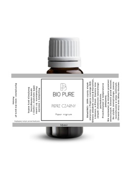 Olejek eteryczny Pieprz czarny Bio – Piper nigrum – BIO PURE 10 ml