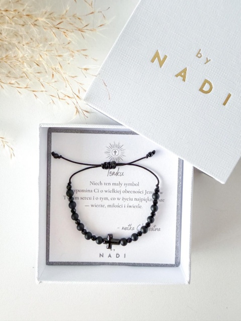 Bransoletka dla chłopca na komunie bierzmowanie